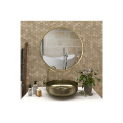 Ylzhome 406 Ayna 80x80 Altın