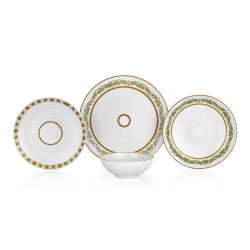 Schafer Lanis 24 Prç.Yemek Takımı-Yeşil01-1S4255-01001-YSL01