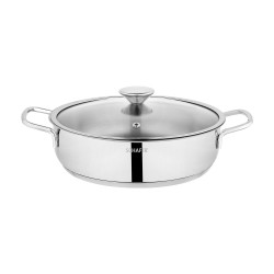 Schafer Held 24 cm Derin Çelik Tencere Inox