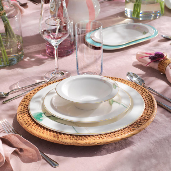 Schafer Tılsım Belle 60 Prç.Su Yeşili Yemek Takımı-1S9017-01001-SUY01
