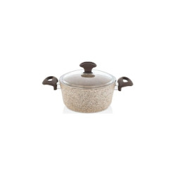 Falez Creamy Granit 20Cm Derin Tencere