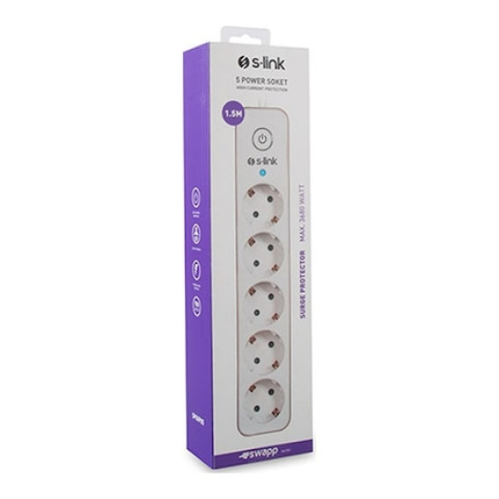 S-LINK SWAPP SPGIP05/GUMUS 5 LI AKIM KORUMA PRIZI