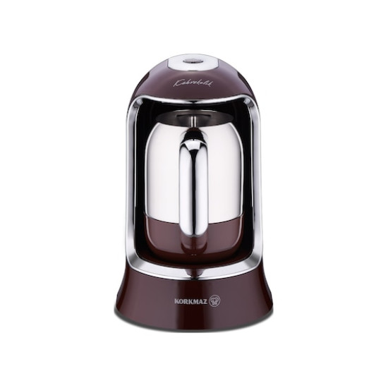 Korkmaz Kahvekolik Otomatik Kahve Makinesi Robusta/Krom-A860-18