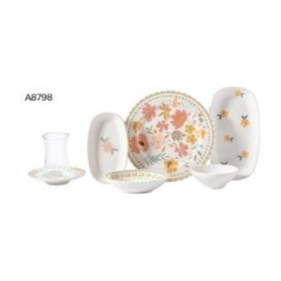 Korkmaz Natura Coll.26 Prç.Kahvaltı Takımı-A8798
