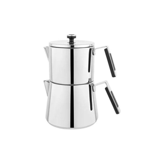 Schafer Toledo 4 Prç.Büyük Boy Çelik Çaydanlık Takımı-1S7028-15001-INX01