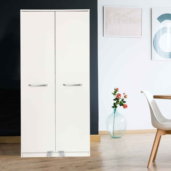 Smb Kd-08 B İki Kapaklı Altı Çekmeceli 165 Derece Açılır Kiler Dolabı
