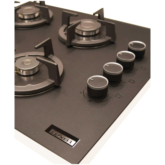 Luxell 40 Tshdf Dg.Prime Glass Cam Setüstü Ocak