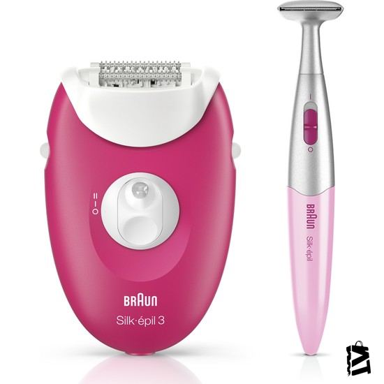 Braun Silk-épil 3 3420 Epilatör Ahududu Pembe -