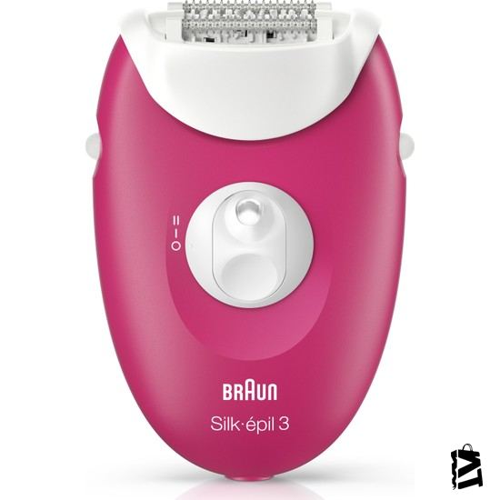 Braun Silk-épil 3 3420 Epilatör Ahududu Pembe -