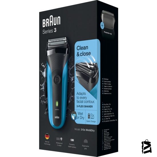 Braun Series 3 310s Şarj Edilebilir Islak Ve