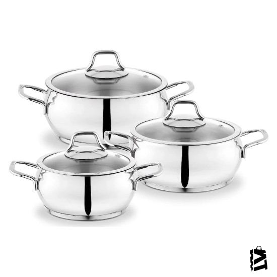 Schafer Cookhaus 6 Parça Midi Çelik Tencere
