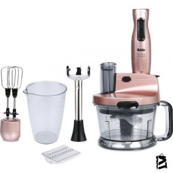 Fakir Mr Chef Quadro Rose Blender Mikser Robot Seti