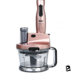 Fakir Mr Chef Quadro Rose Blender Mikser Robot Seti