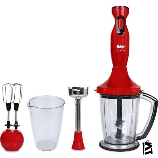Fakir Lucina Blender Seti Kırmızı-Senetli