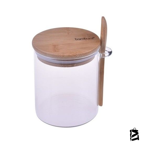 Bambum Lolla Kaşıklı Cam Saklama Kabı 10