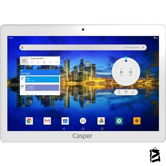 Casper S20 32GB 10.1 FHD Tablet Gümüş-Senetli