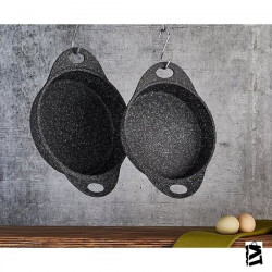 Falez Doacast Granit Döküm 22 cm Sahan Siyah