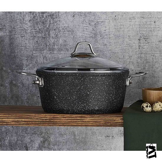 Falez Black Line 26 cm Tencere-Elden Taksitli