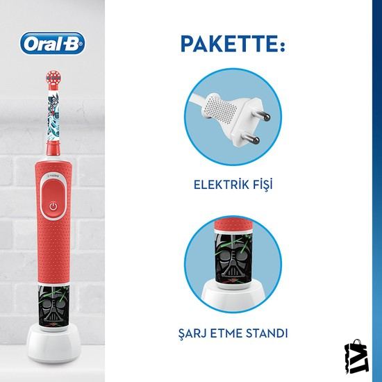 Oral-B Çocuklar İçin Şarj Edilebilir Diş