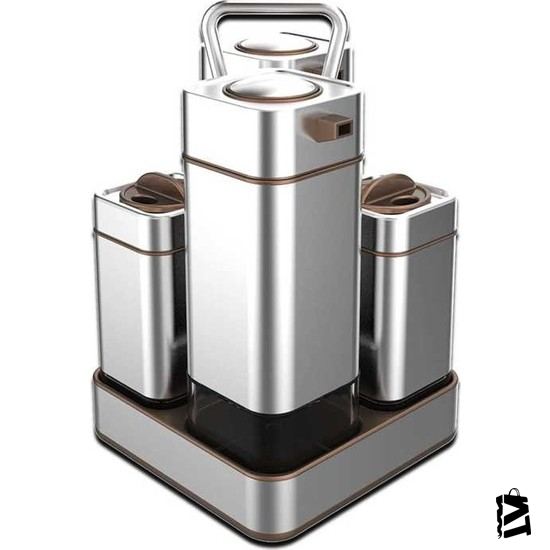 Korkmaz Stora Satin 4lü Salata Sos Seti-Elden