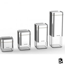 Korkmaz Stora Satin 4'lü Saklama Seti