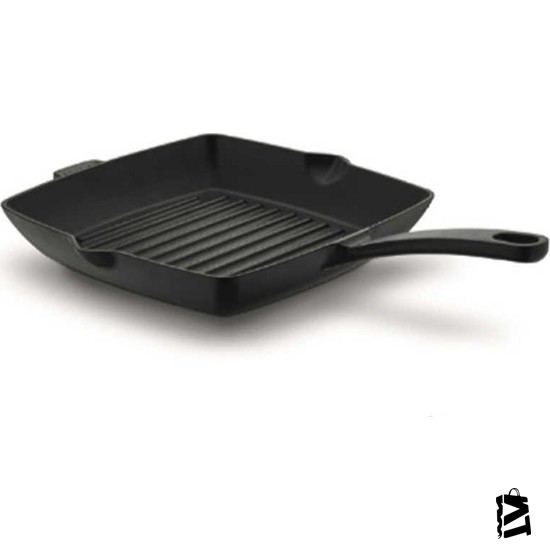 Korkmaz Casta Kare 30 cm Grill Döküm