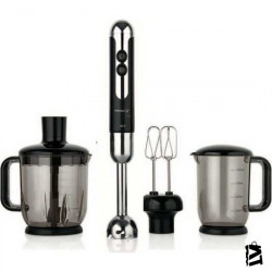 Korkmaz Mia Mega Siyah/krom Blender Set A447-12