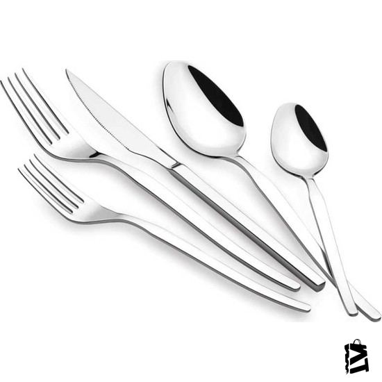 Korkmaz A2416 Truva 84 Parça Çatal Kaşık