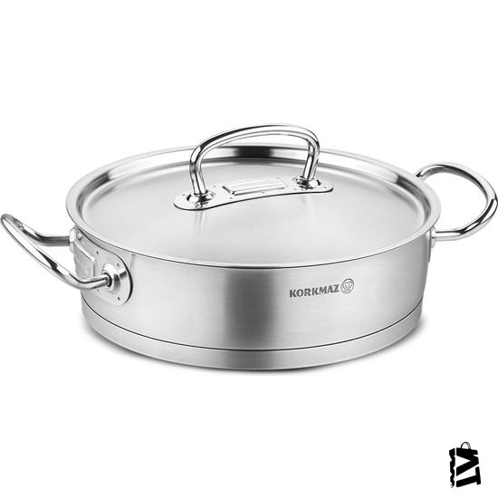 Korkmaz Proline 28 cm 5 Lt Satin Sote Tencere