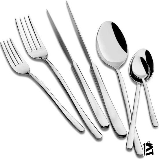 Korkmaz A2326 Luna 89 Parça Çatal Kaşık