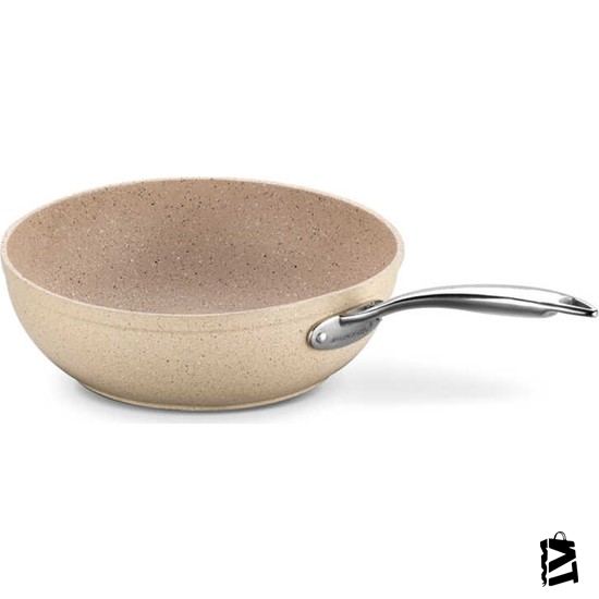 Korkmaz A1267 Granita Wok Tava 28 cm-Elden