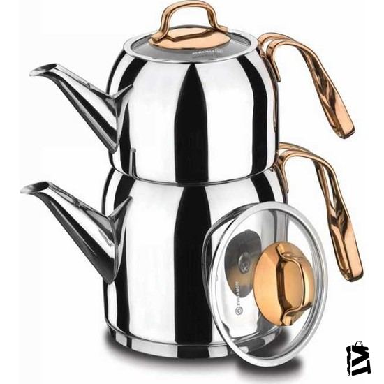 Korkmaz A192 Rosanna Çaydanlık Takımı-Elden