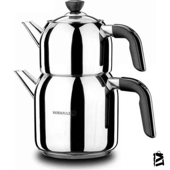 Korkmaz A078-01 Kappa Çaydanlık Takımı