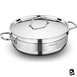 Korkmaz A 1027 Alfa Kısa Tencere 28 x 9 Lt 5,5 Lt