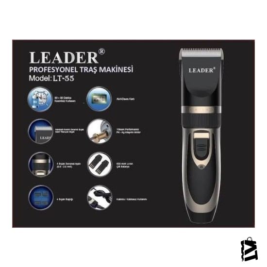 Leader Lt-55 Siyah Tıraş Makinesi-Sözleşmeli