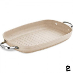 Korkmaz A1274 Granita İki Kulplu Grill Tava 35 x 25