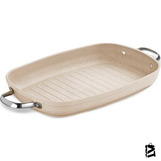 Korkmaz A1274 Granita İki Kulplu Grill Tava 35 x