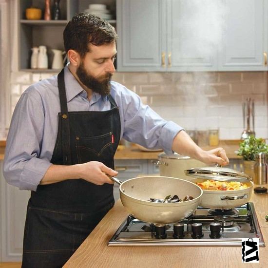 Korkmaz A1274 Granita İki Kulplu Grill Tava 35 x