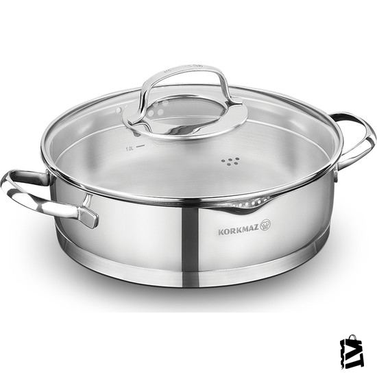 Korkmaz A1994 Steama Kısa Tencere-Bankasız