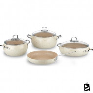 Korkmaz A2656 Mondea 7 Parça Tencere Seti