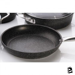 Falez Black Line Granit Döküm 22 cm Tava Siyah