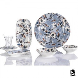 Schafer Sharon Kahvaltı Takımı 32 Parça Çiçekli