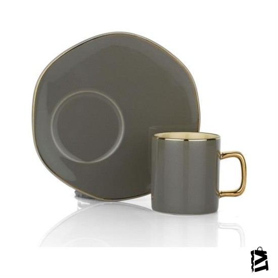 Schafer Vogue 6lı Kahve Fincan Takımı-Senetli