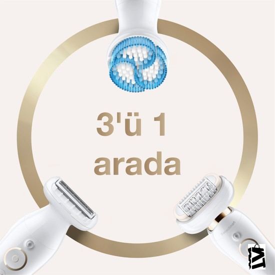 Braun Silk-épil 9 Flex 9010 SensoSmart Kablosuz