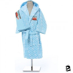 Özdilek Lisanslı 2 Parça Bornoz+ Havlu 7-8 Yaş Cars Power