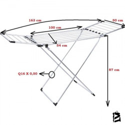Derince Side Alüminyum Çamaşır Kurutma Askısı