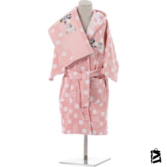 Özdilek Lisanslı 2 Parça Bornoz+ Havlu 5-6