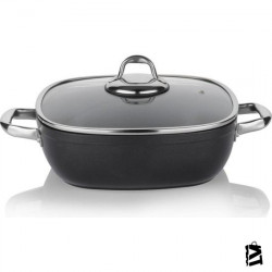 Schafer Gastronomıe Granit Indüksiyon Basık Tencere 28 cm