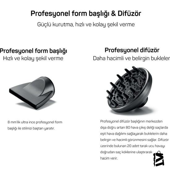 Arzum AR5004 Bellissima 2200W Professional AC