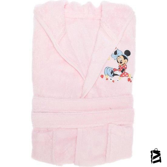Özdilek Minnie Mouse Nakışlı Bambu Bebek